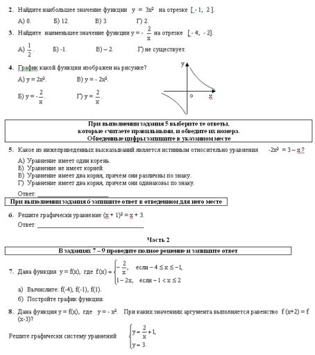 Функции y = kx